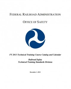 FRA Technical Training Courses_Railroad Safety and Technical Training Standards