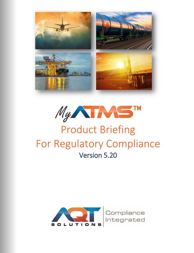 dangerous goods training software