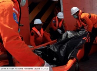 South Korean Maritime Accidents Double in 2015