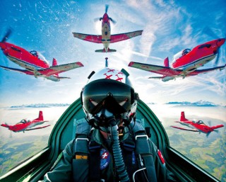 Swiss Air Force Pilot Training Systems